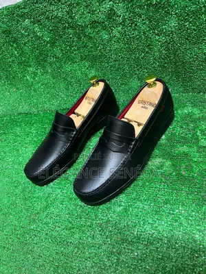 Mocassin Cuir Véritable Pour Homme Dakar