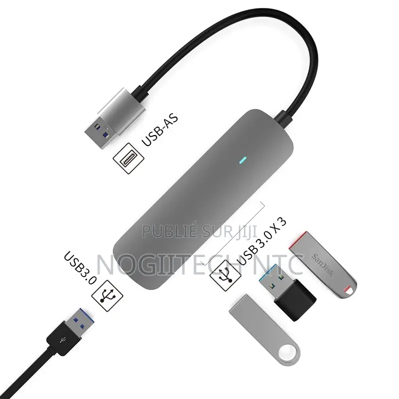 Hub Usb a 4en1