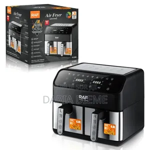 Photo - Friteuse À Air 2 Compartiment 8L