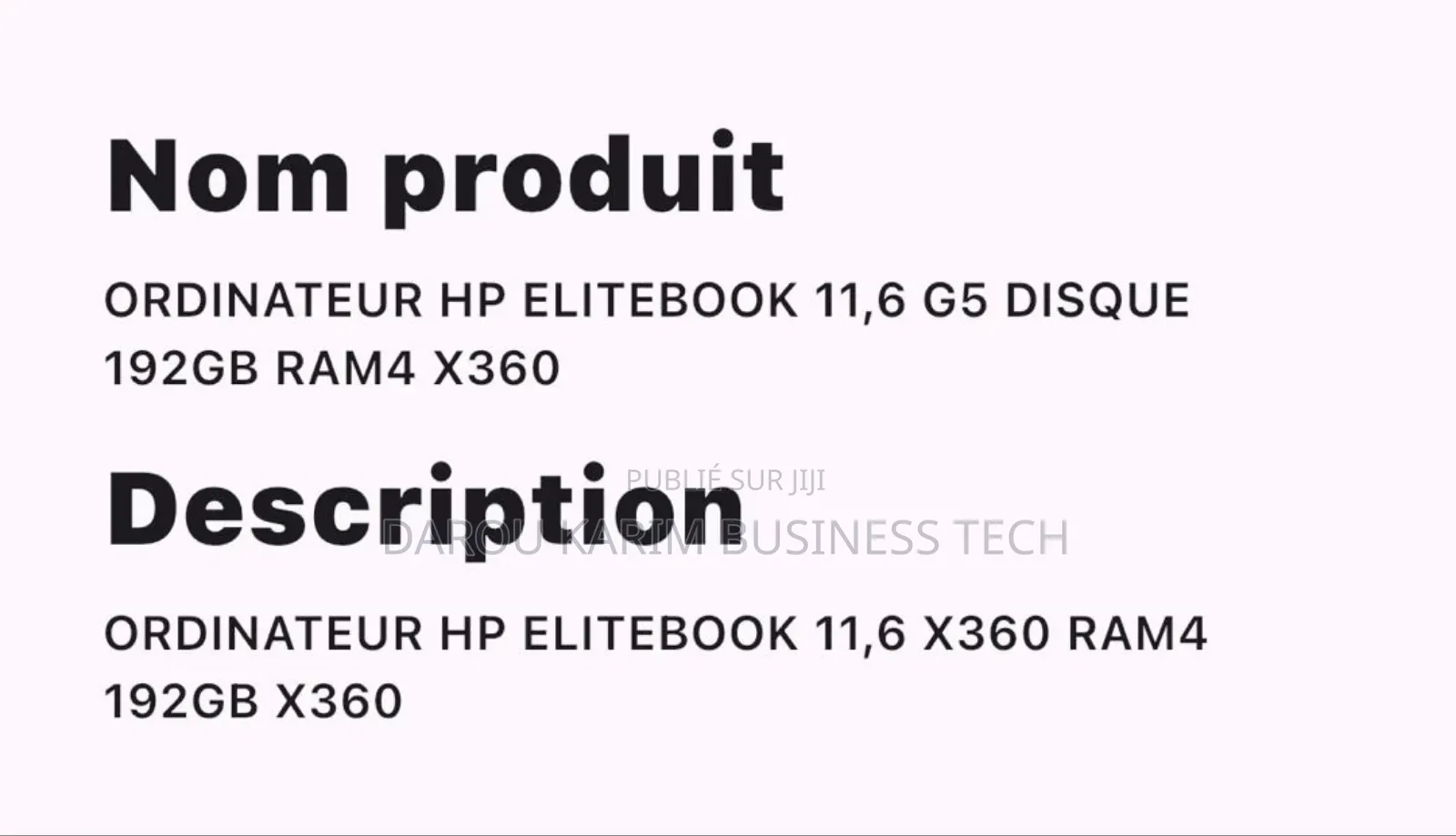 New HP ProBook X360 11 G5 EE 4GB Intel Celeron SSD 320GB