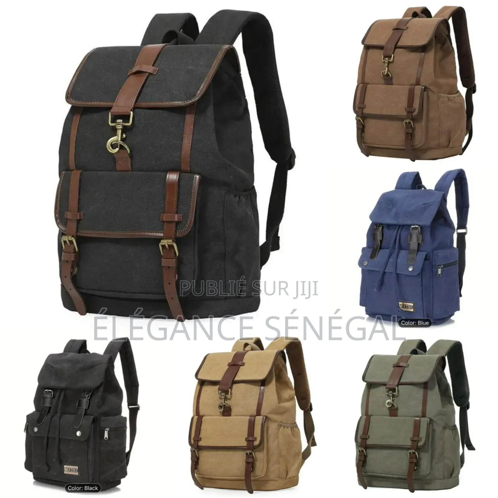 Sac D'ordinateur En Cuir De Grande Capacité A Dakar