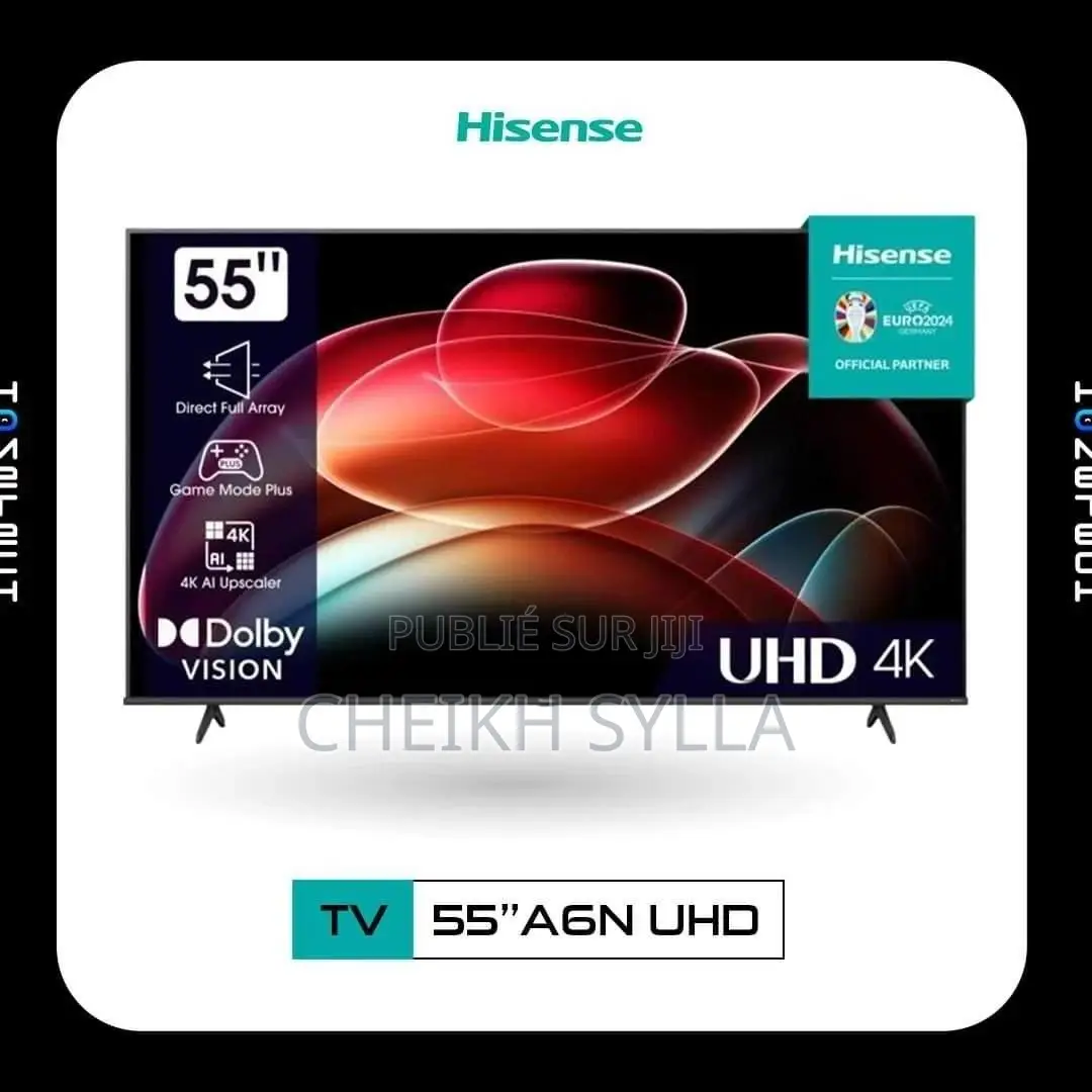 Smart Hisense 55" Uhd Full Options