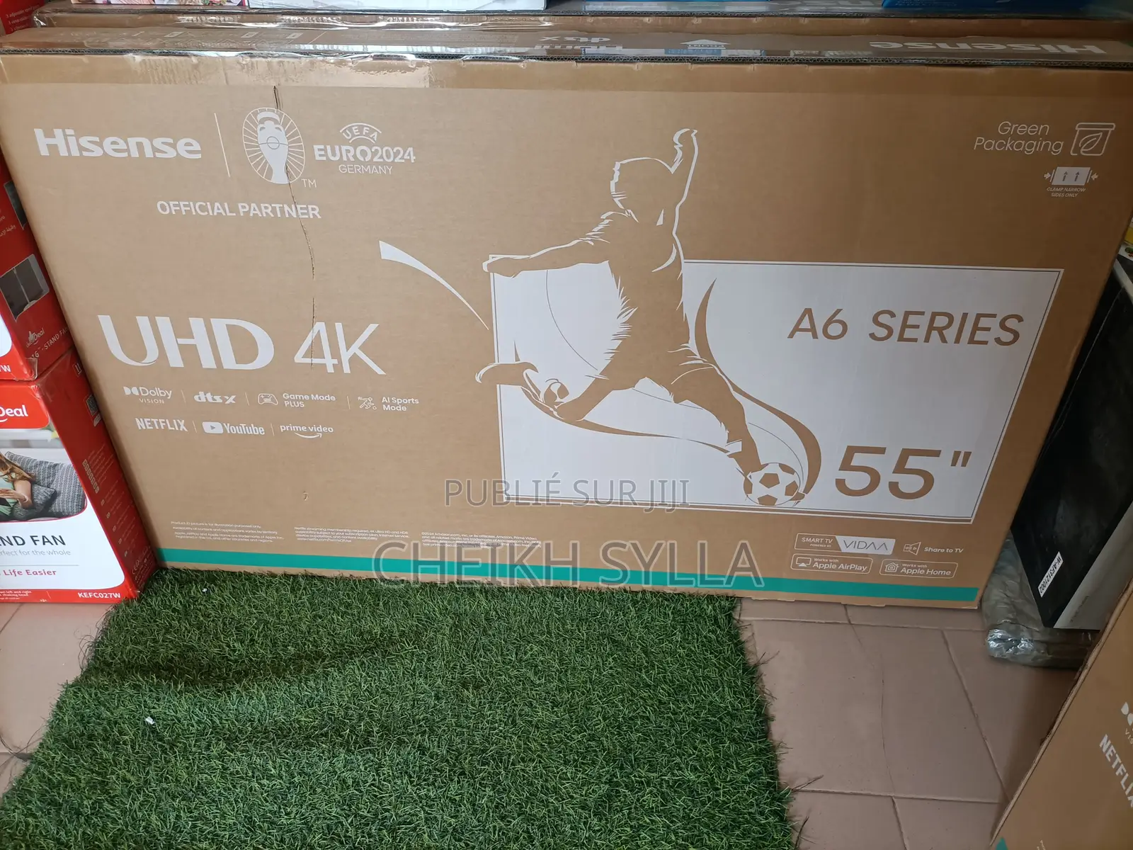 Smart Hisense 55" Uhd Full Options