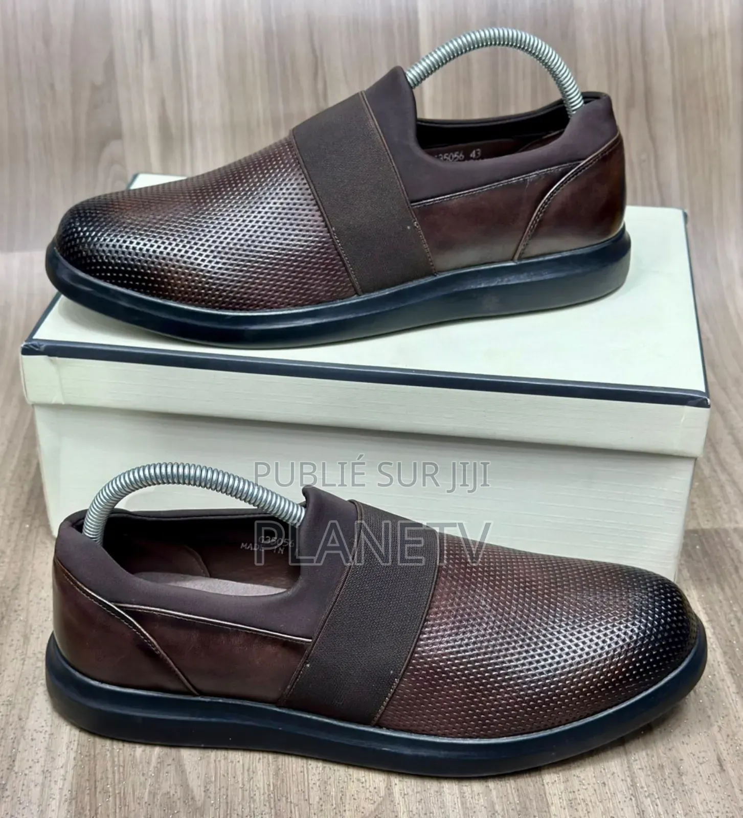 Chaussures Style Mocassins en Cuir Original TDS