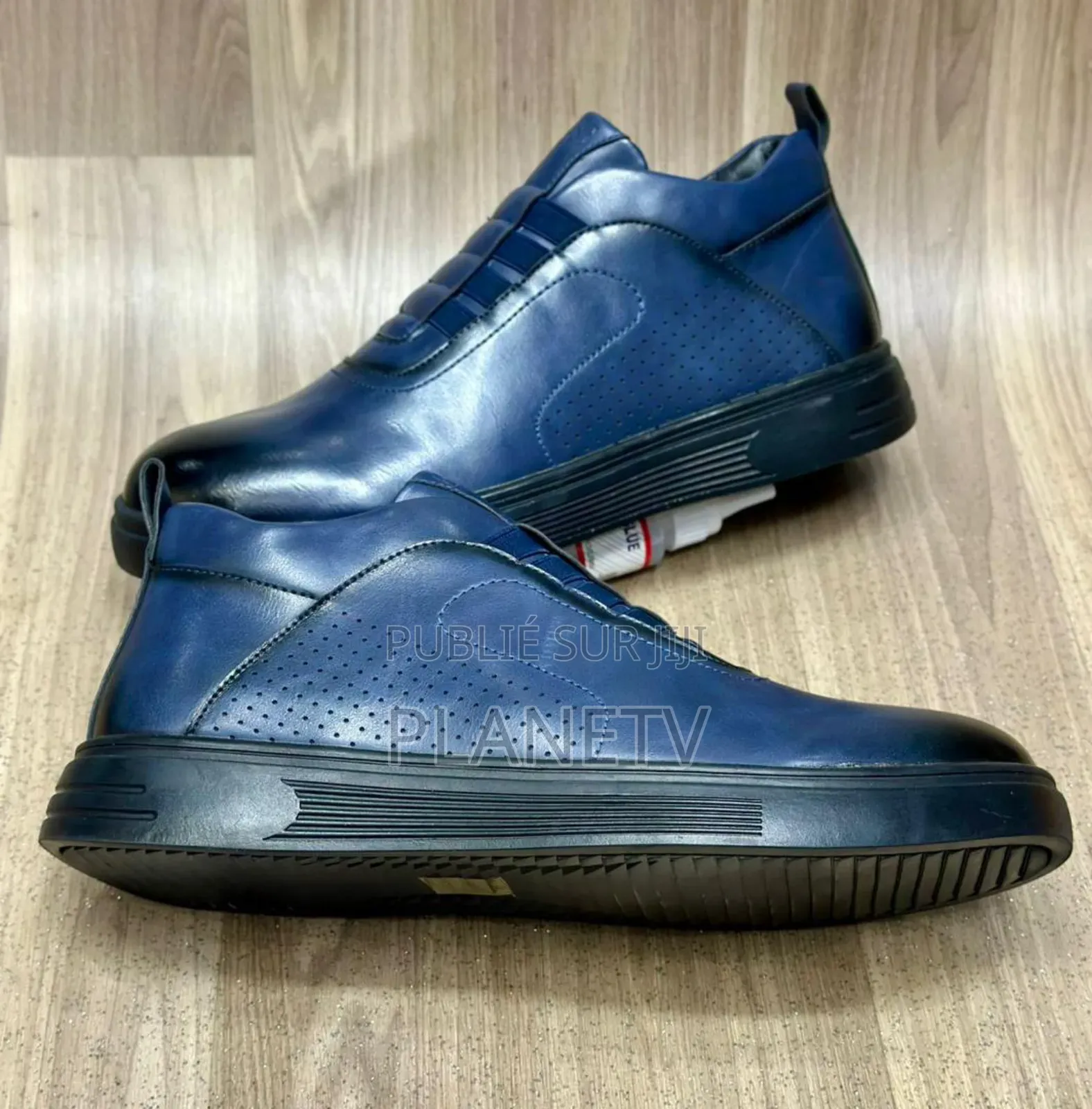 Chaussures en Cuir Style en Fermeture TDS