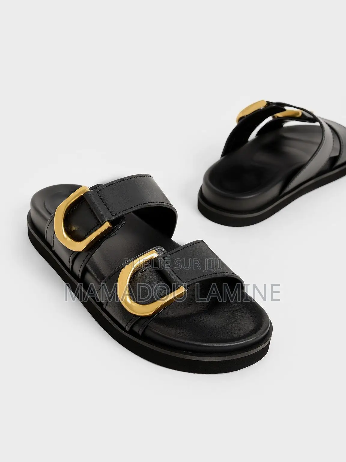 Chaussure Sandale Orthopedique Cuire Confortable en Bande