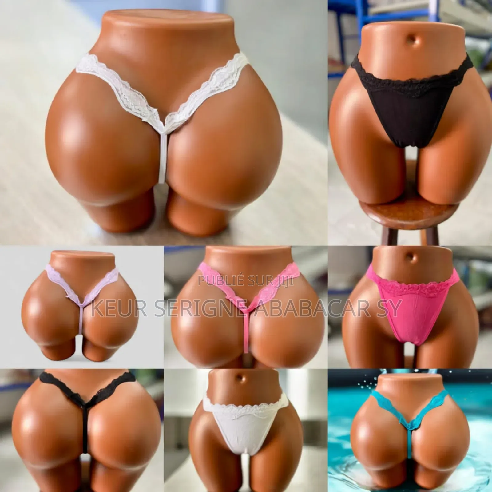 String Dentelle Coton