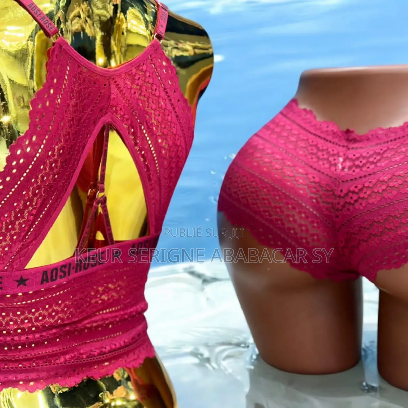 Ensemble Dentelle Très Doux