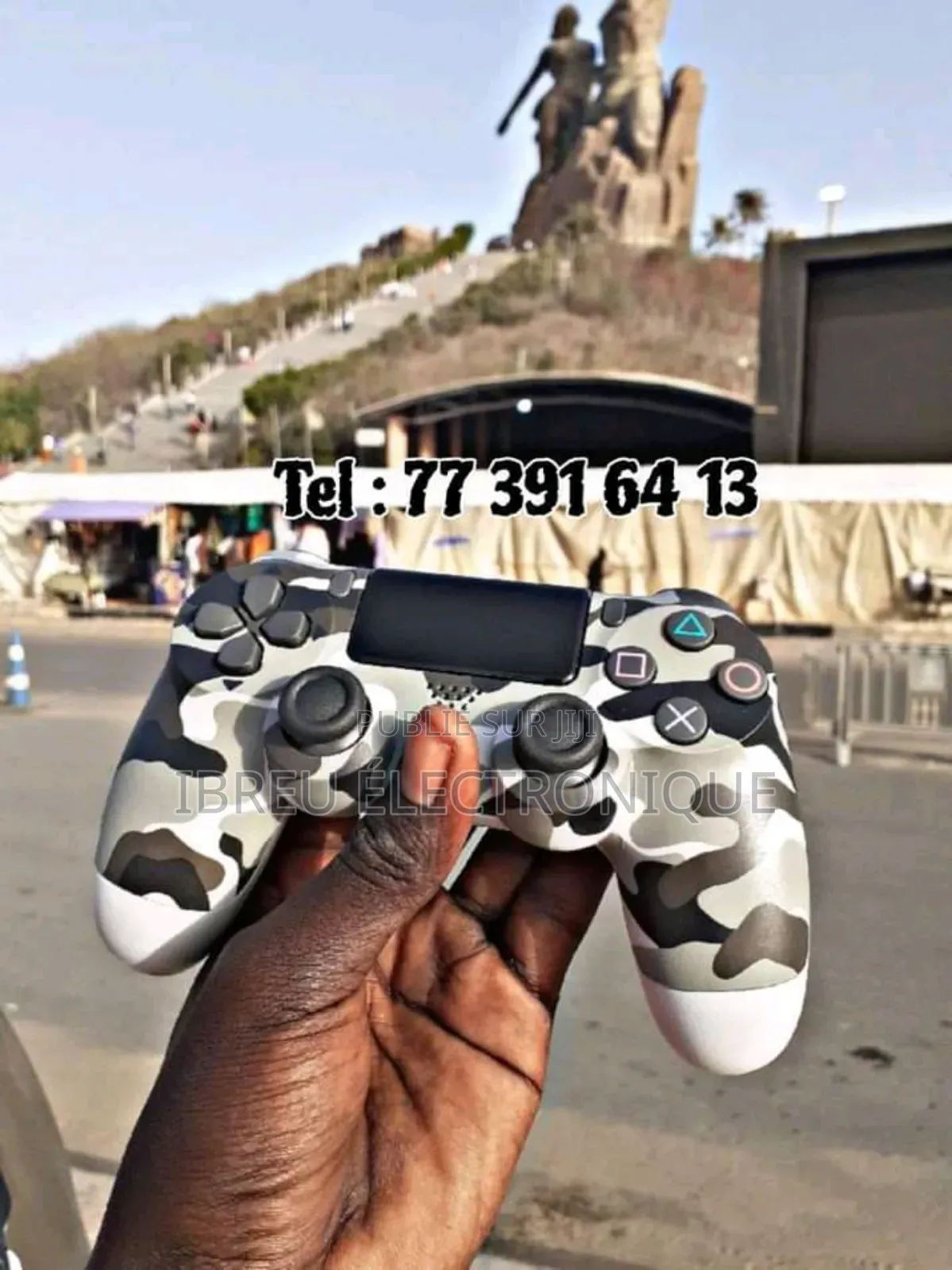 Manette PS4 Couleur Camouflage Militaire Neuves