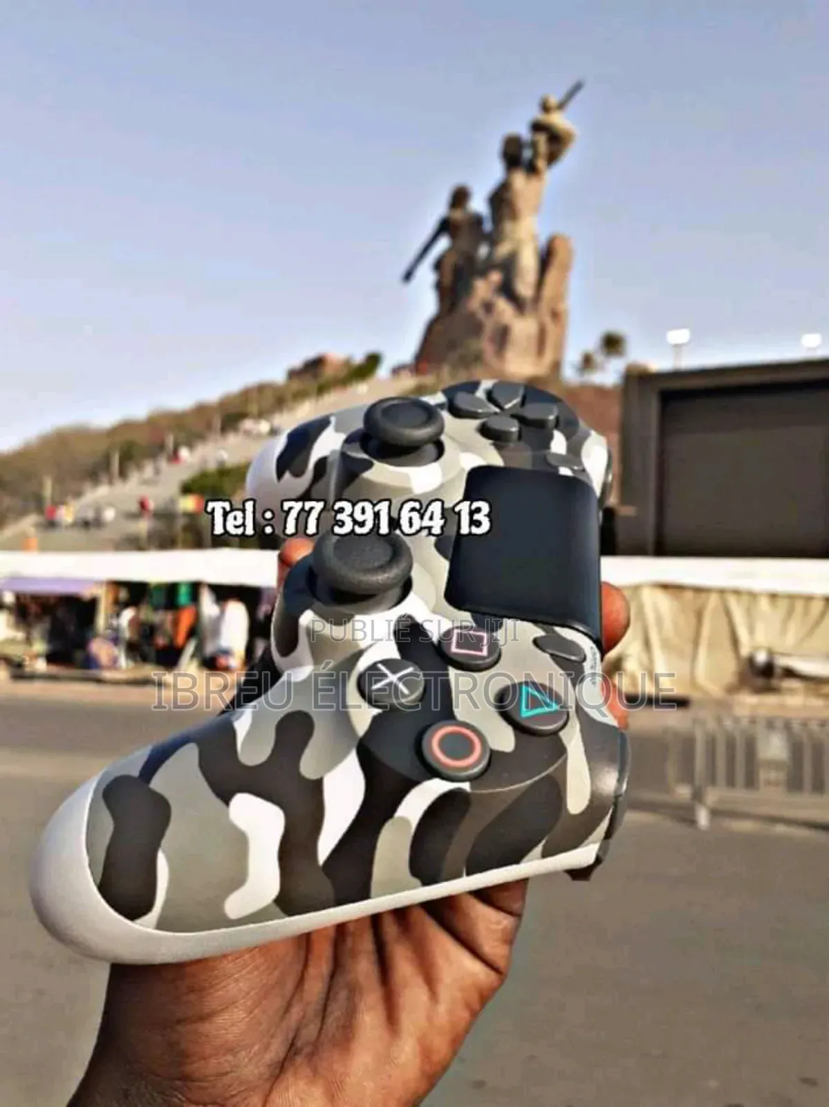 Manette PS4 Couleur Camouflage Militaire Neuves