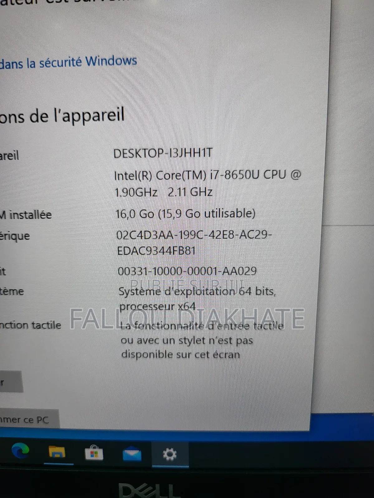 New Dell Latitude 7490 16GB Intel Core I7 SSD 256GB