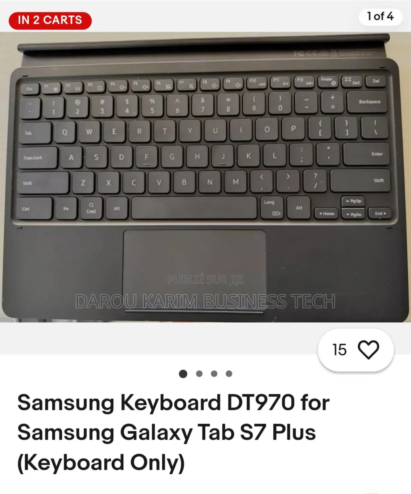 Clavier Samsung S7 Plus