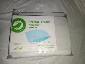 Photo - Protège Oreiller Absorbant en Coton Et Jersey