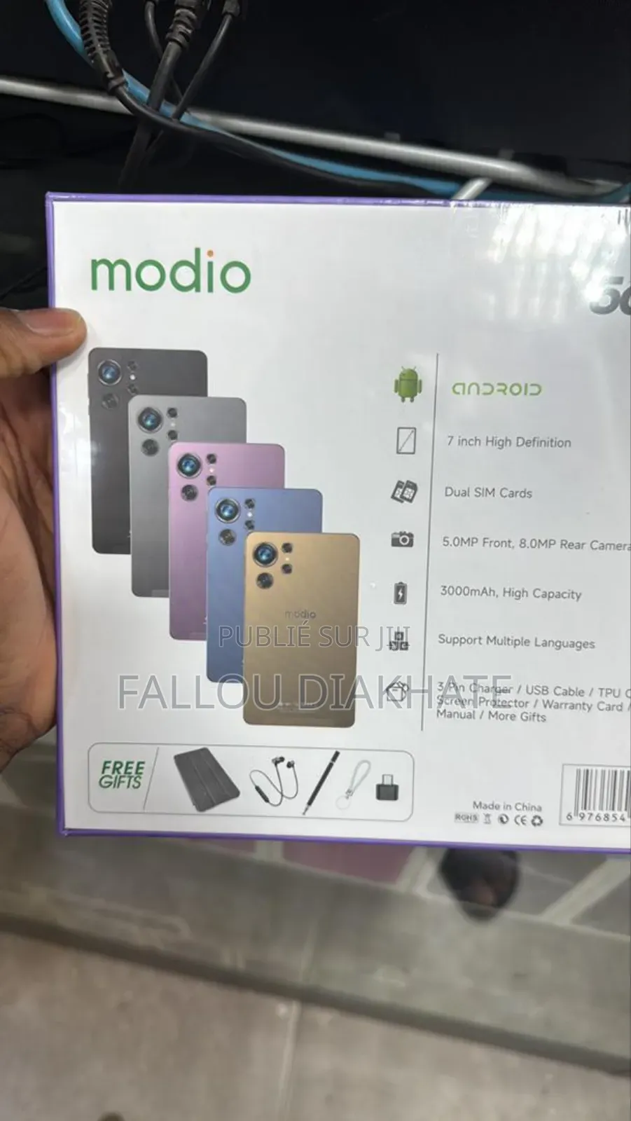 New Modio M118 256 GO Autre