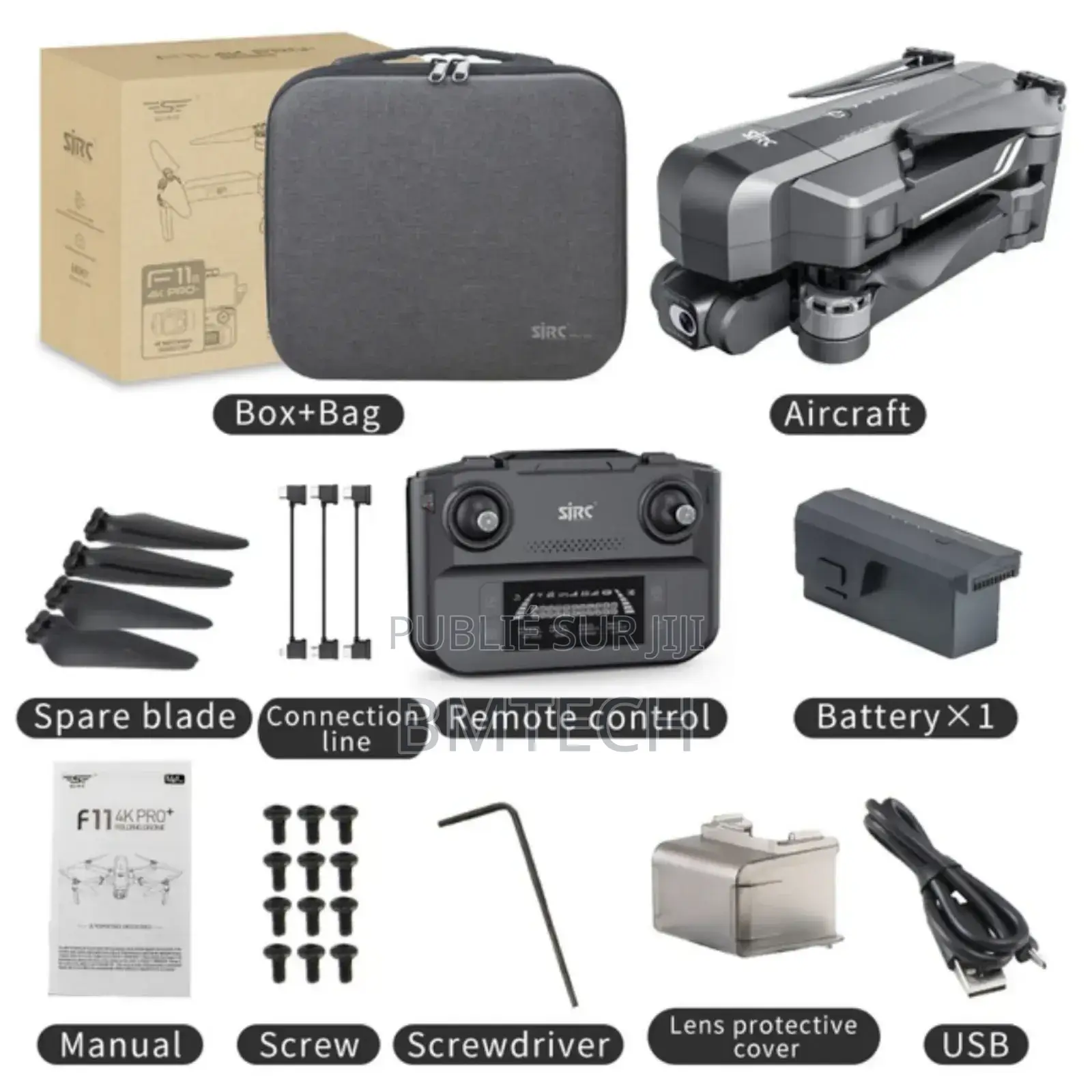 Drone Professionnel Sjrcf11 Pro Plus Version 2024