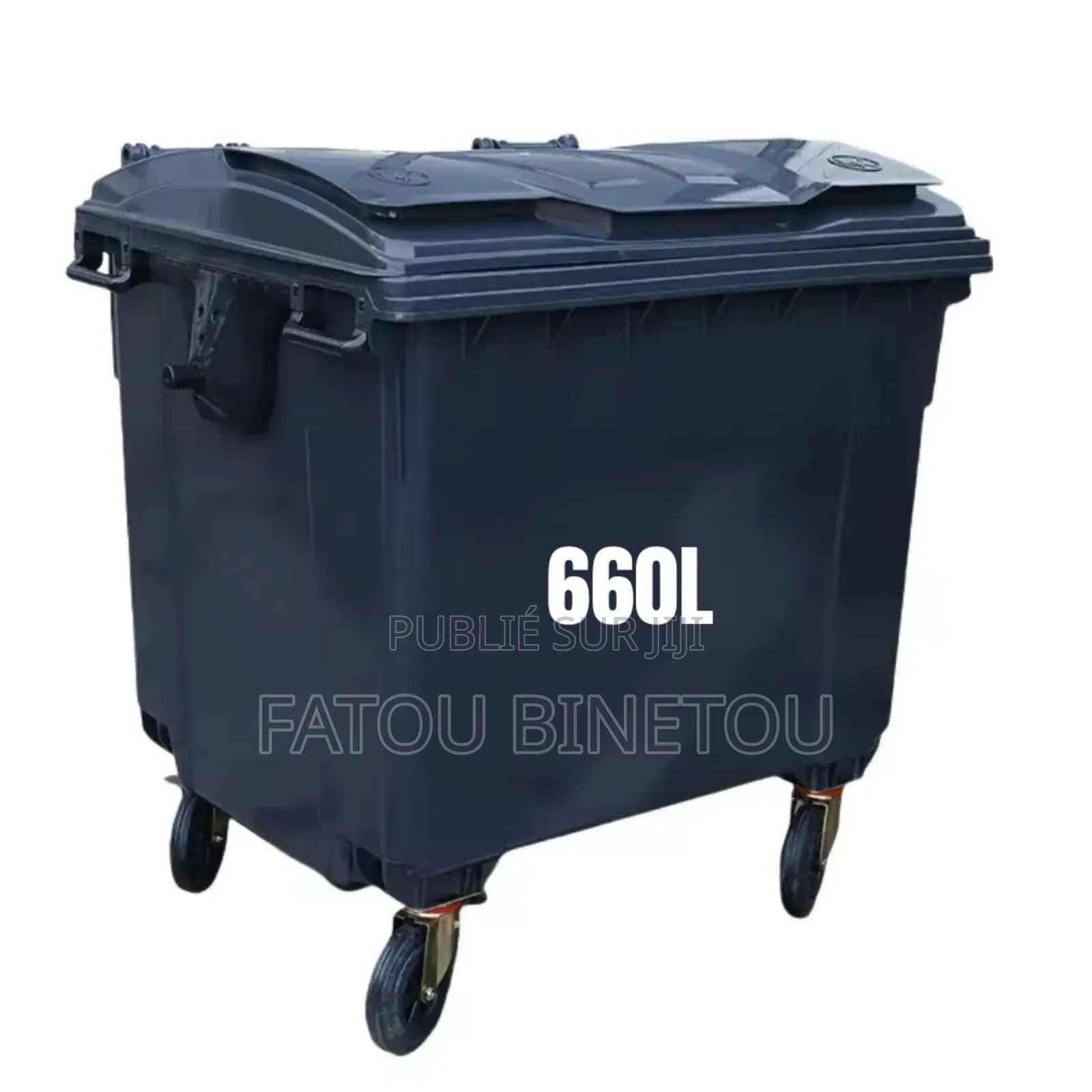 Poubelle Pédale 660litres