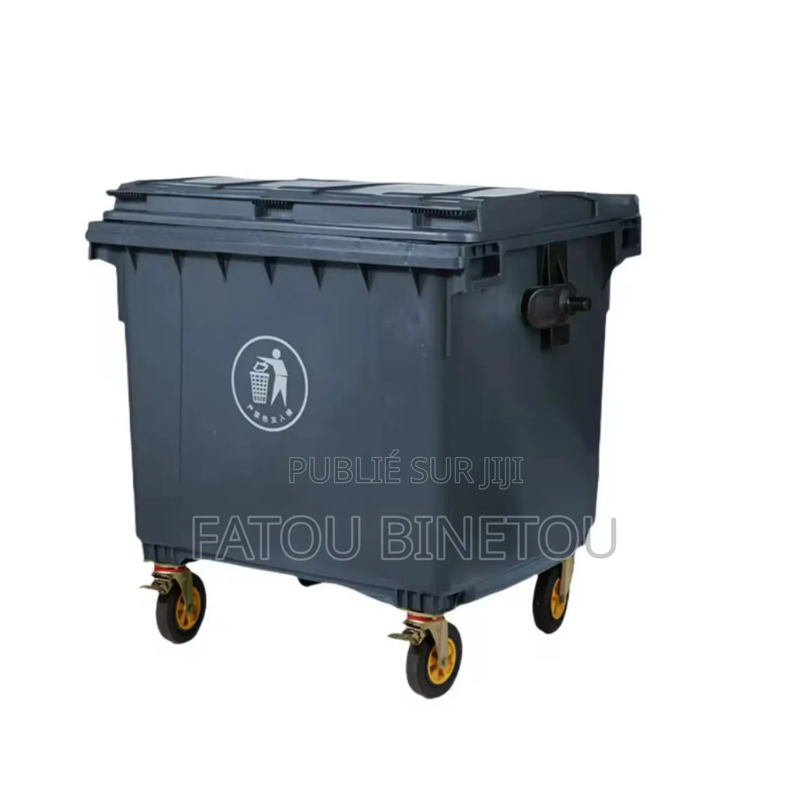 Poubelle Pédale 660litres