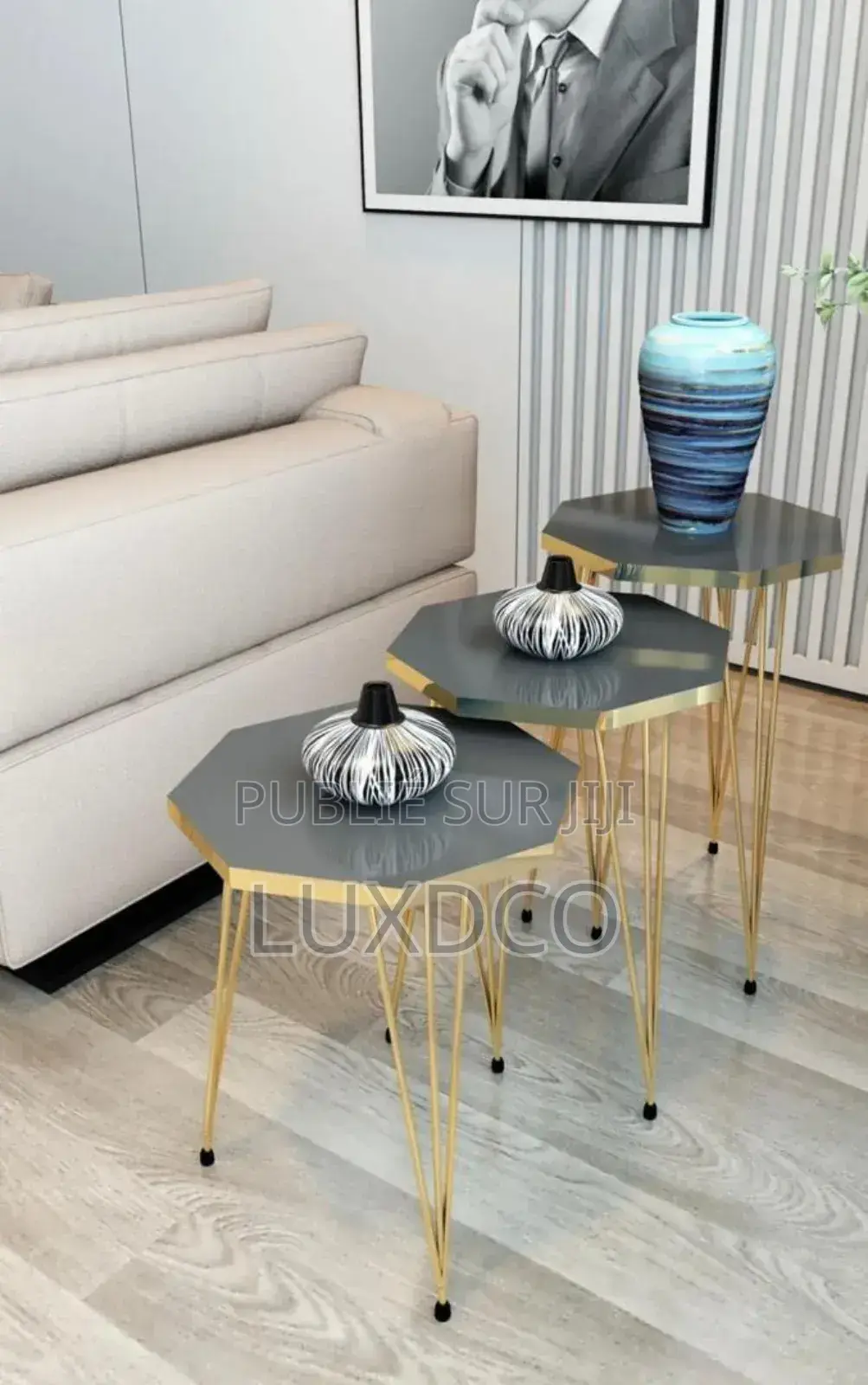 Table Basse 3 Pièces