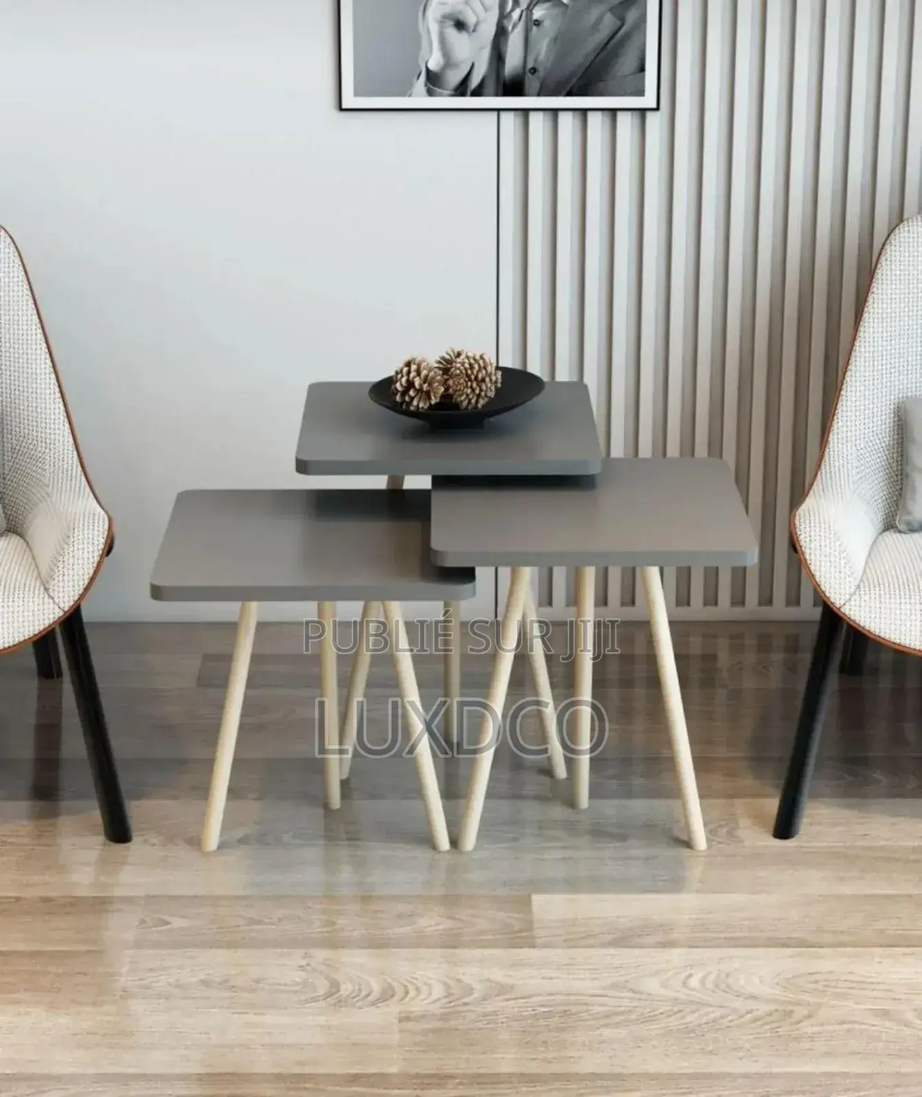 Table Basse 3 Pièces