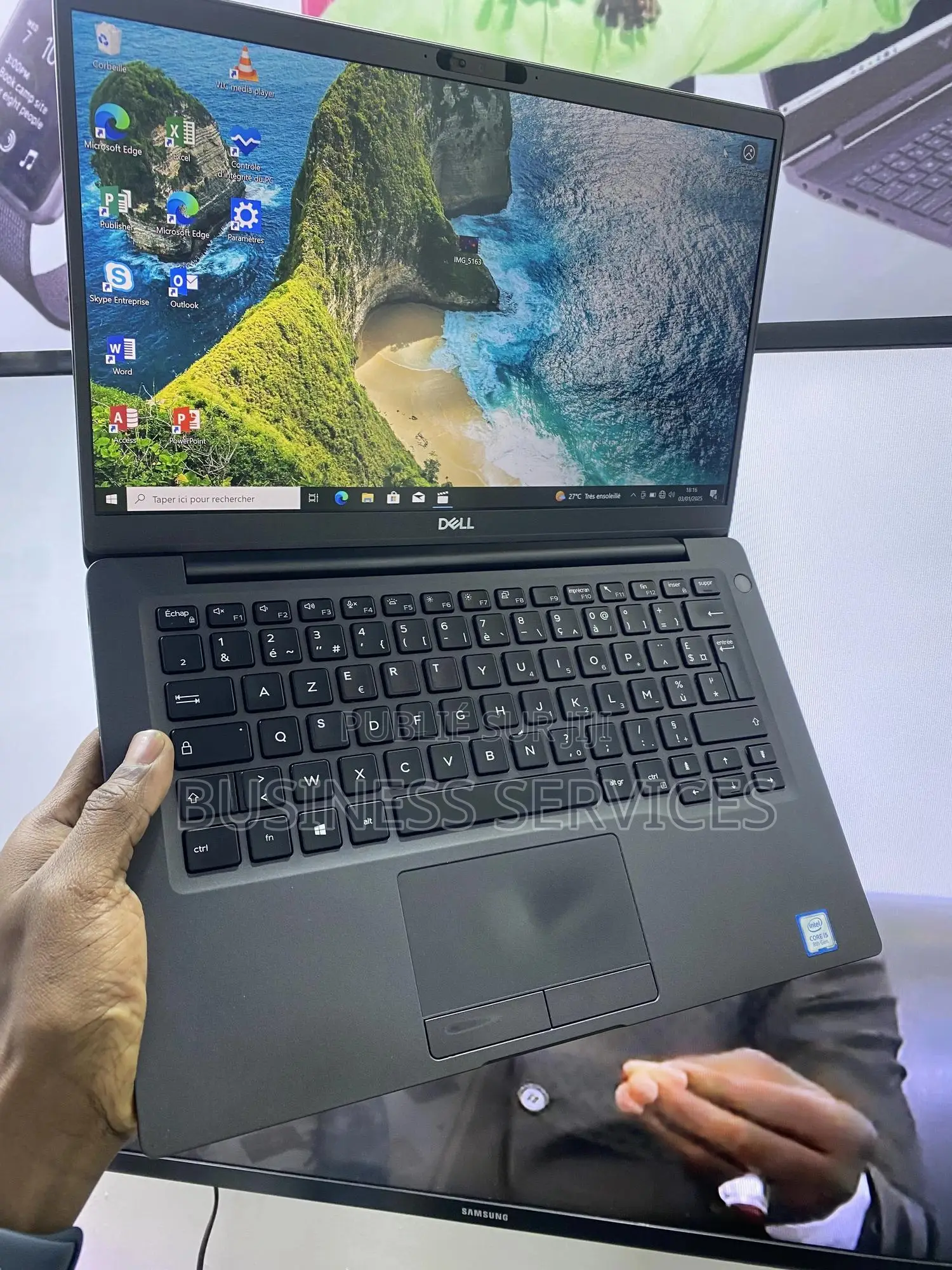 New Ordinateur Portable Dell Latitude 7400 8GB Intel Core I5 SSD 256GB