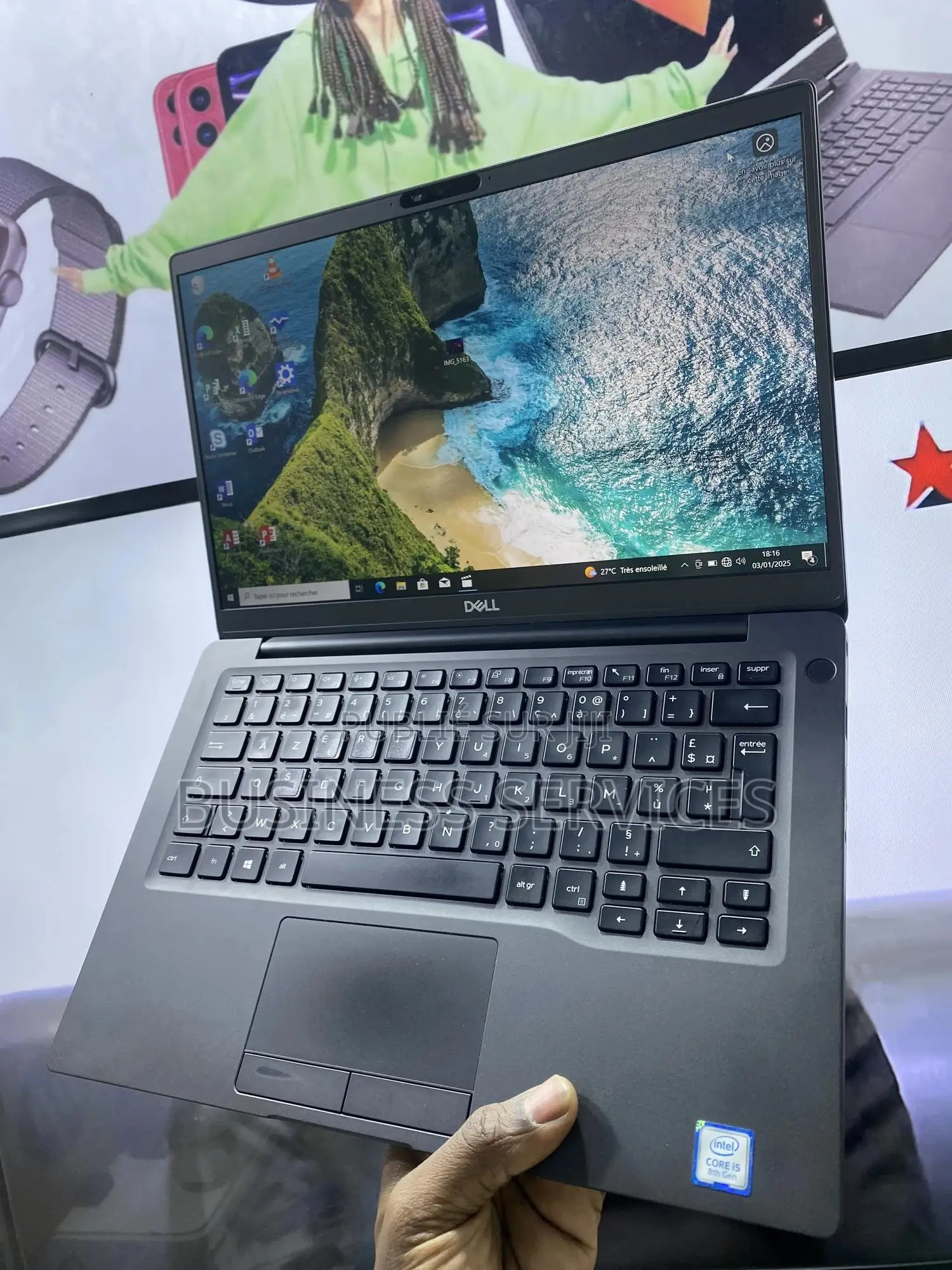 New Ordinateur Portable Dell Latitude 7400 8GB Intel Core I5 SSD 256GB