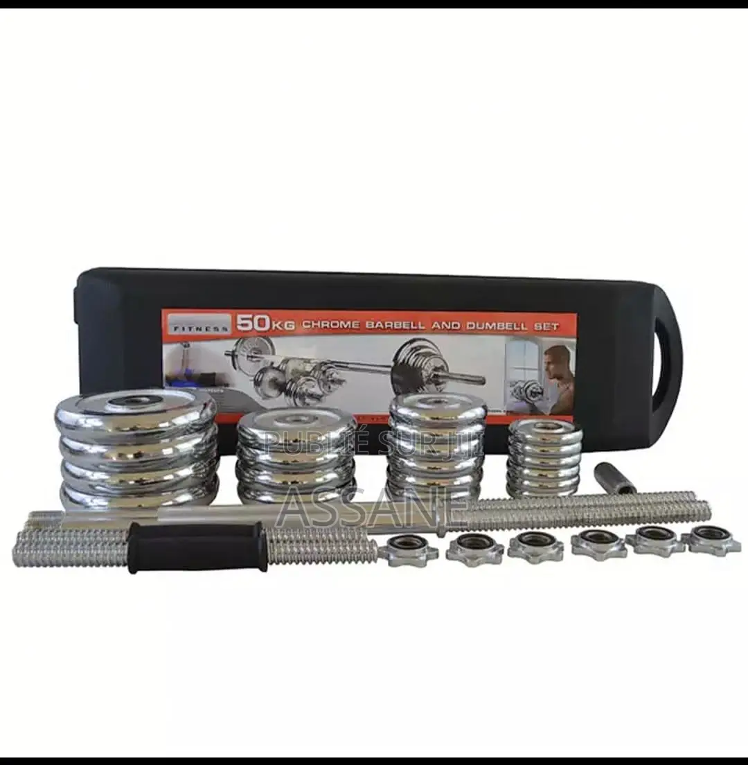 Kit Haltère Valise 50kg