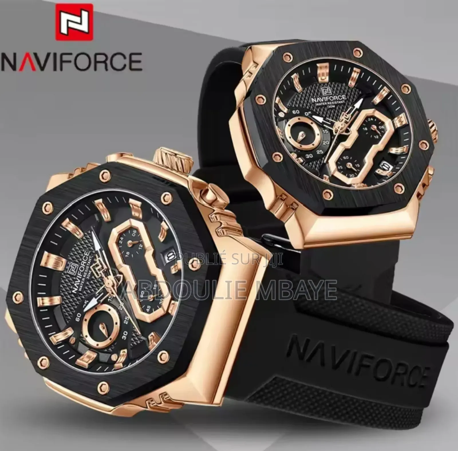 Naviforce-Montre 
Pour Homme Et Femme,
 8035