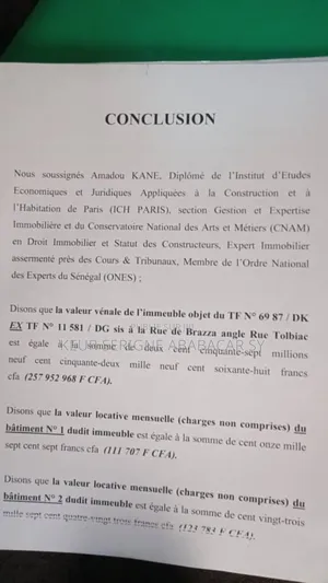 Titre Foncier À Vendre