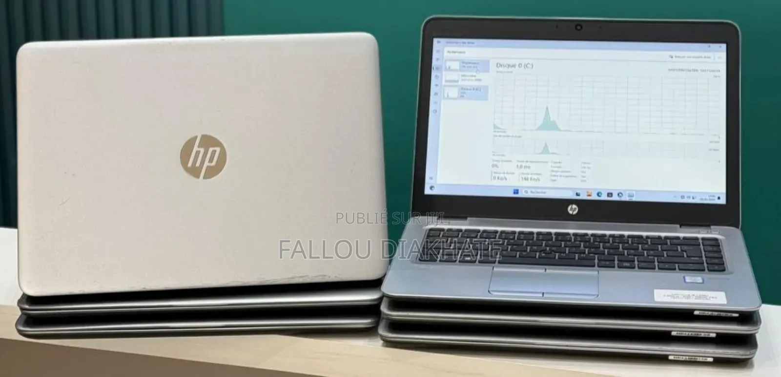 New Ordinateur Portable HP EliteBook 840 G3 8GB Intel Core I5 SSD 256GB