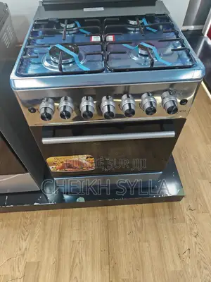 Cuisiniere 4feux Inox 60/60 Full Options