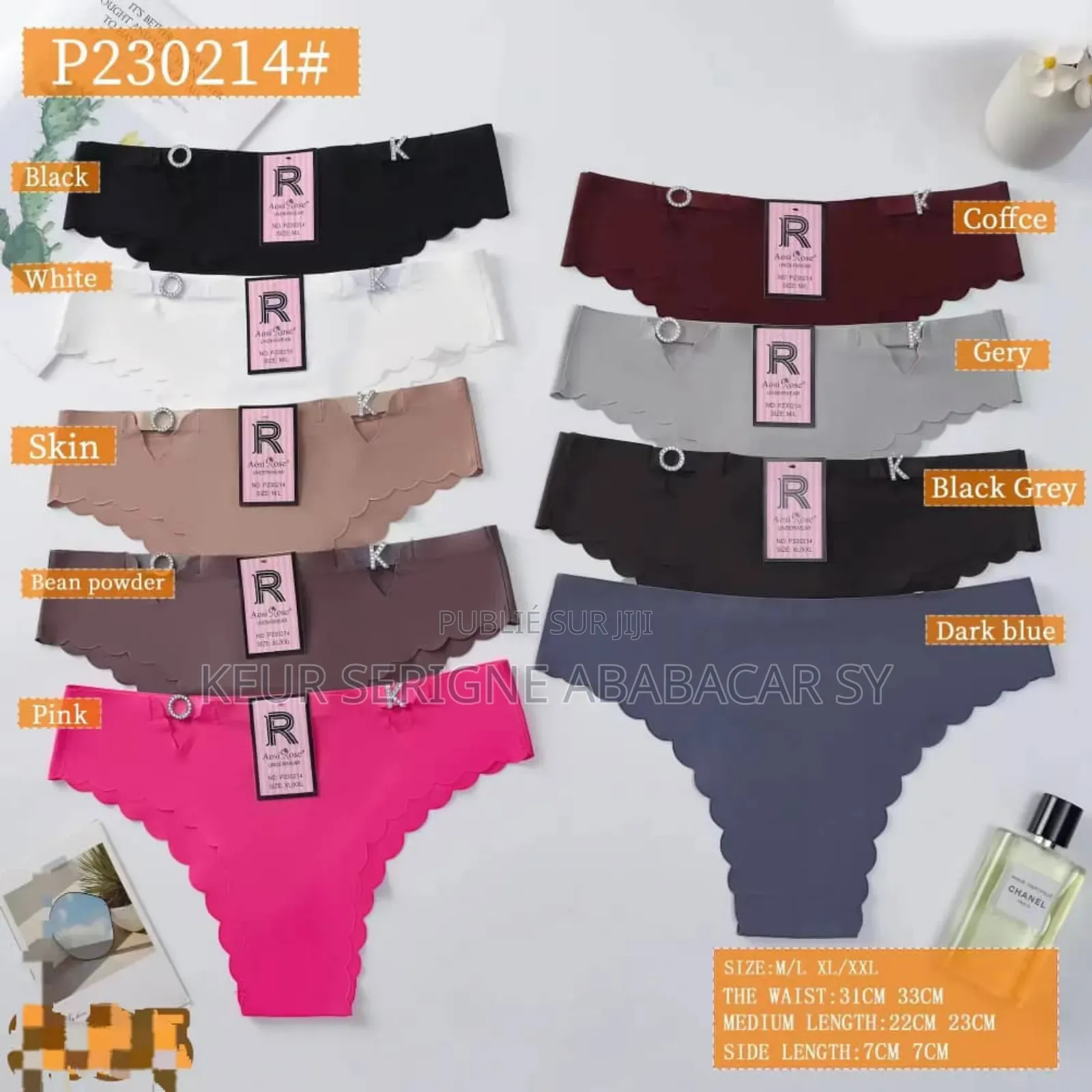 Nouveau Models Slips Coton Invisible SexyEt Stylè 