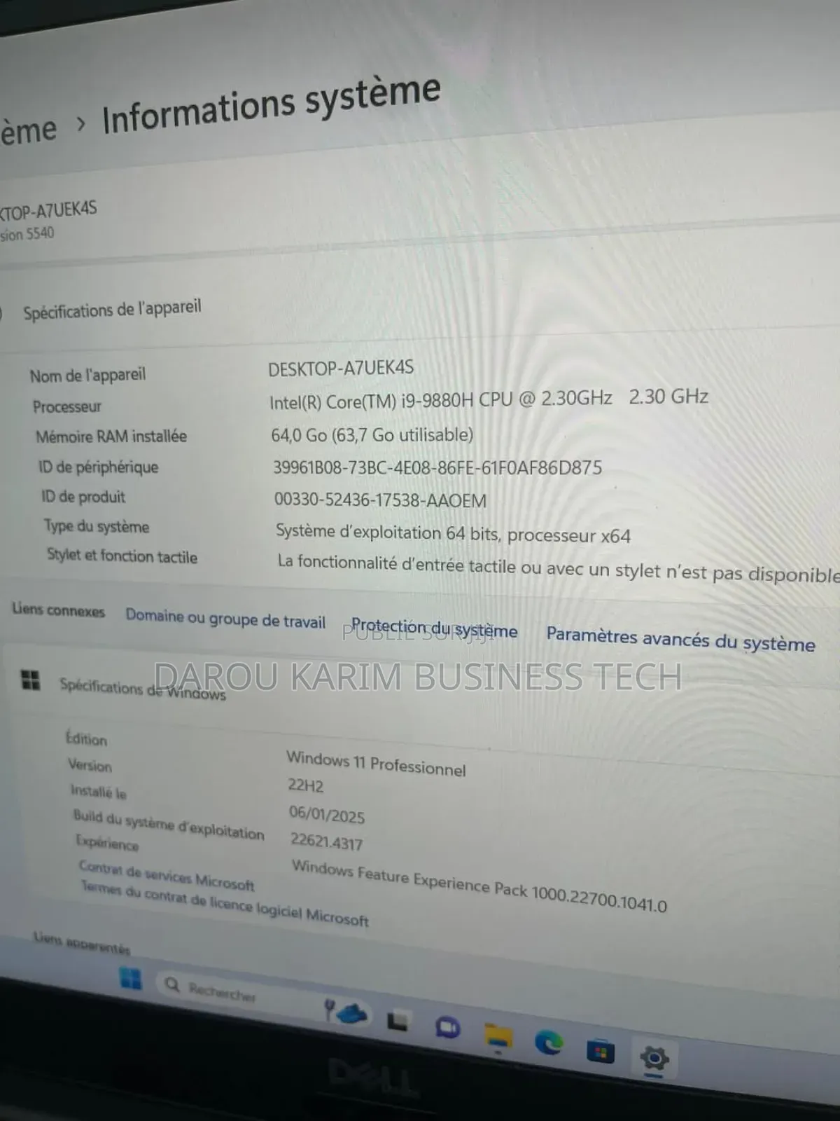 New Dell Precision 15 5540 16GB Intel Core I9 SSD 512GB