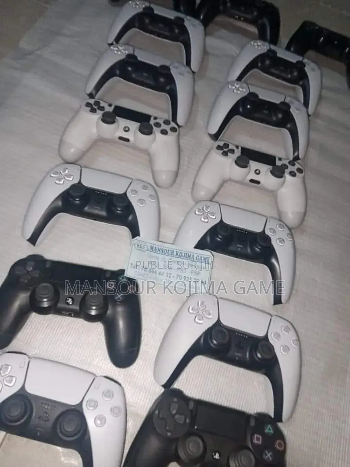 Manette PS4 Ps5 d'Origine Authentique