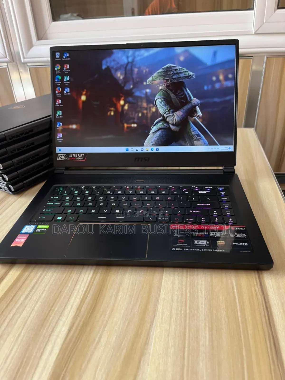 New MSI GS65 Stealth Thin 8RE 32GB Intel Core I7 SSD 1T