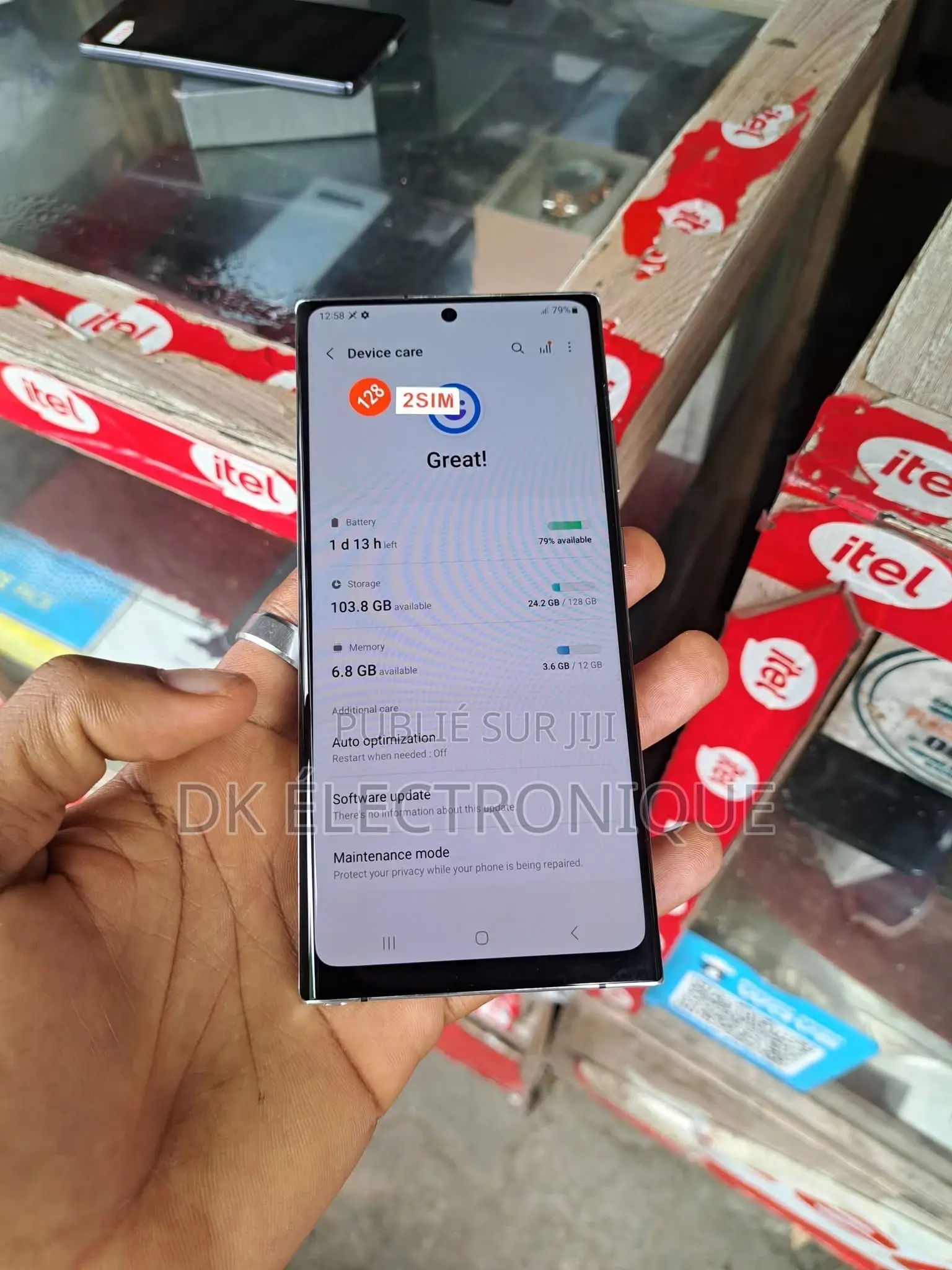 New Samsung Galaxy Note 20 Ultra 256 GB Blanc