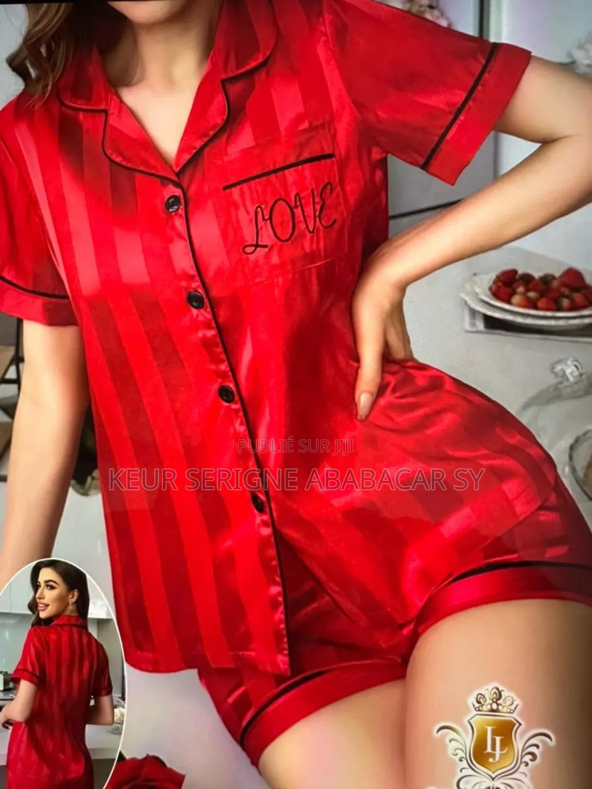 Pyjama Culotte Taille Standard