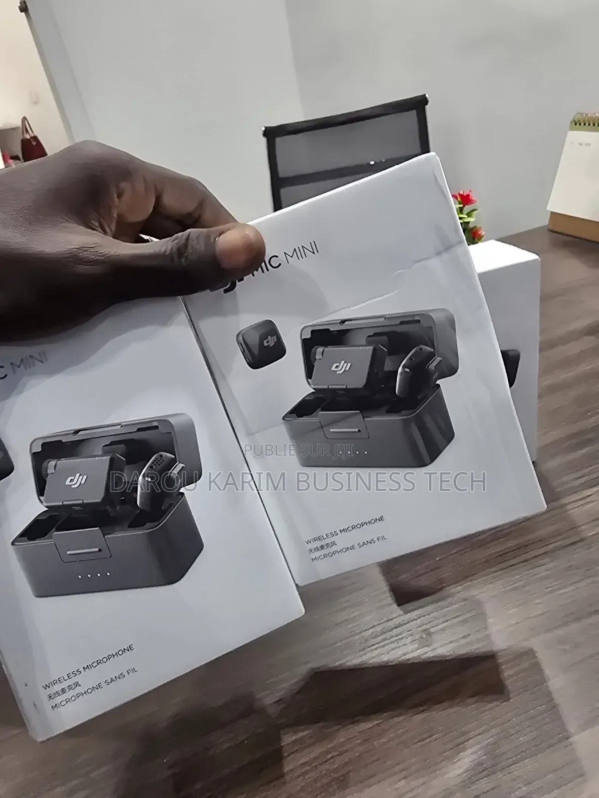 DJI Mic (2 TX + 1 RX + Boîtier Rec