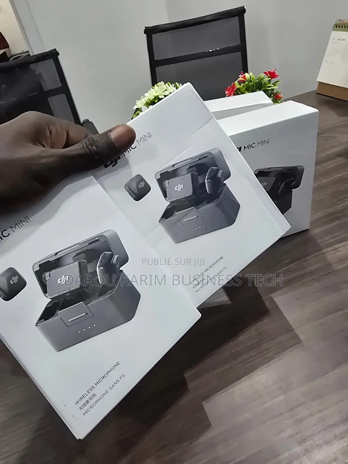 DJI Mic (2 TX + 1 RX + Boîtier Rec