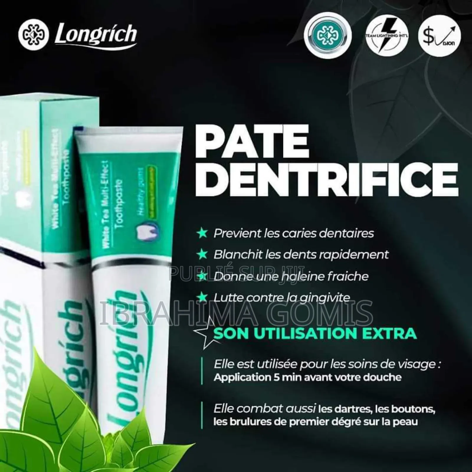 Pâte Dentifrice