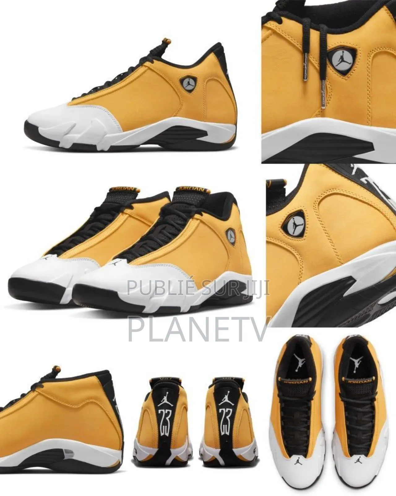 Jordan 14 Ginger Jaune Ds