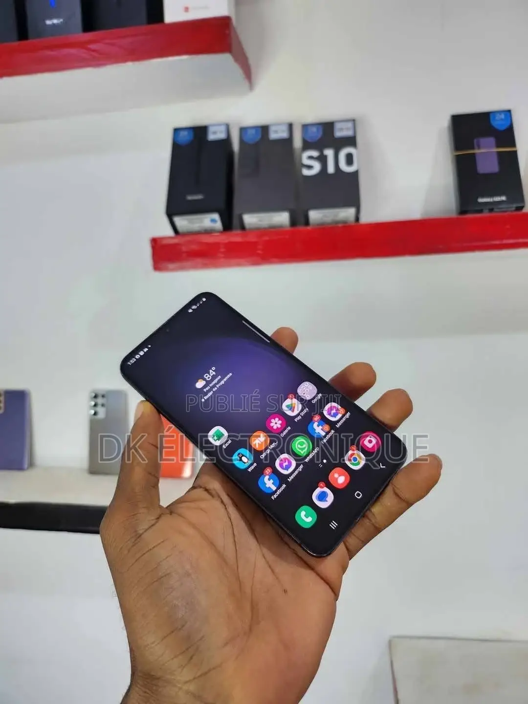 New Samsung Galaxy S23+ 256 GB Black