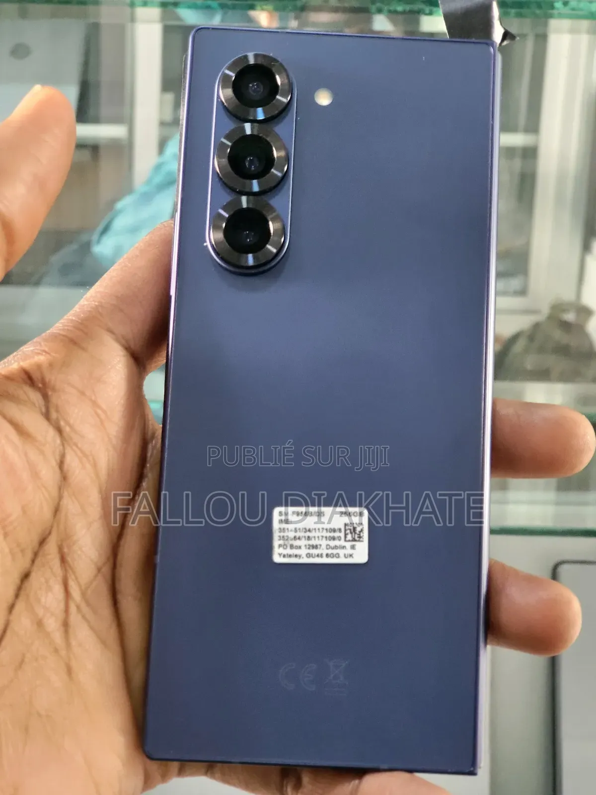 New Samsung Galaxy Z Fold6 256 GB Blue