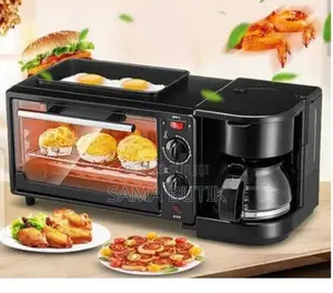 Machine De Petit Déjeuner Multifonction Avec Four Grille