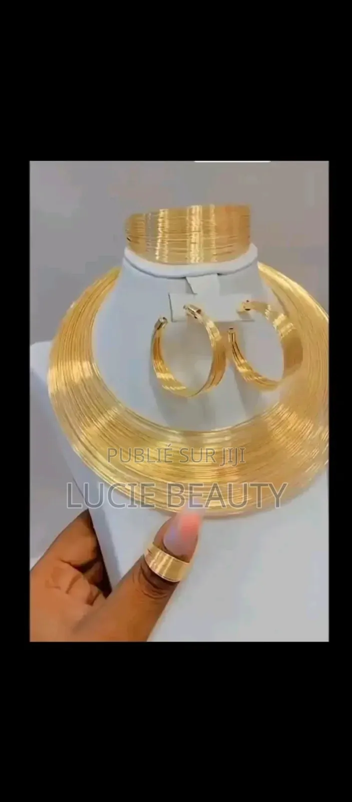 Collier en Plaqué Or