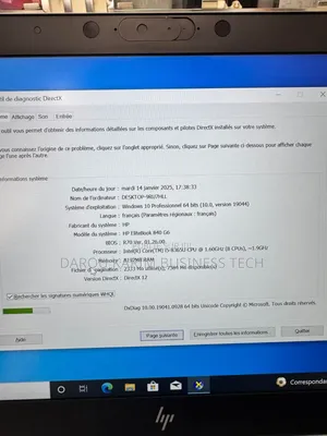 New HP EliteBook 840 G6 8GB Intel Core I5 SSD 256GB