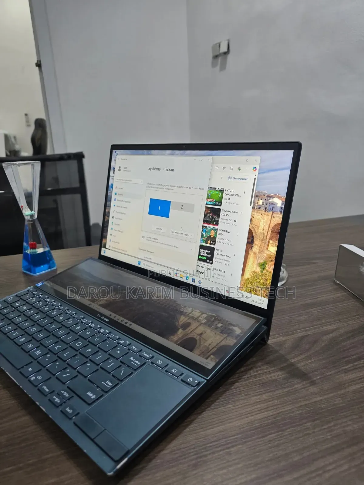 New Asus Zenbook Duo 14 16GB Intel Core I7 SSD 512GB