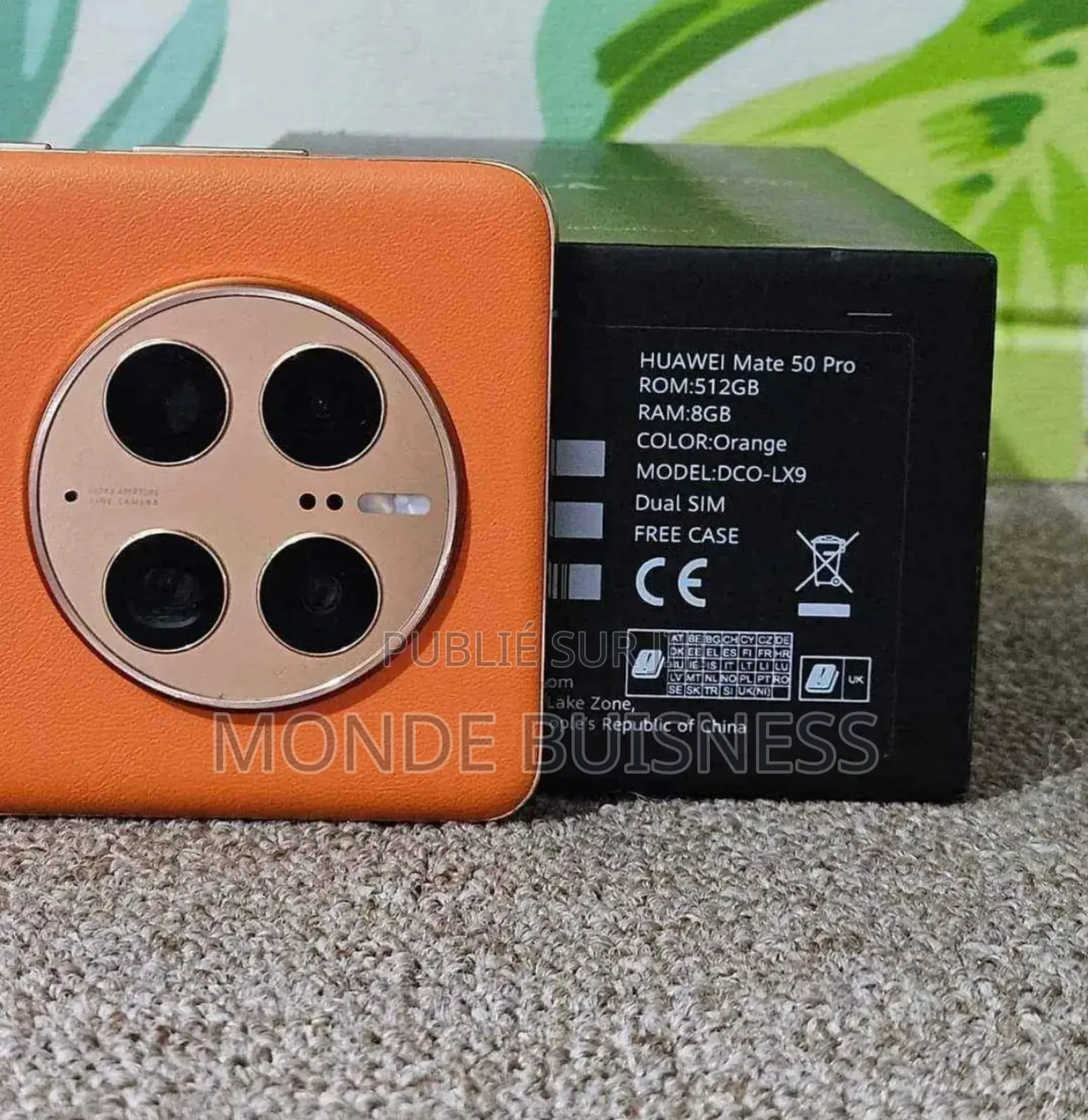 New Huawei Mate 50 Pro 512 GB Orange