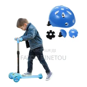 Trottinette Plus Casque Pour Enfants