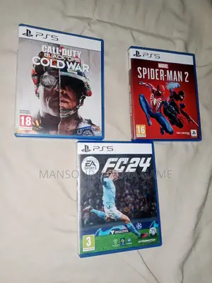 Ps5 Slim 3 Jeux 3 Cd