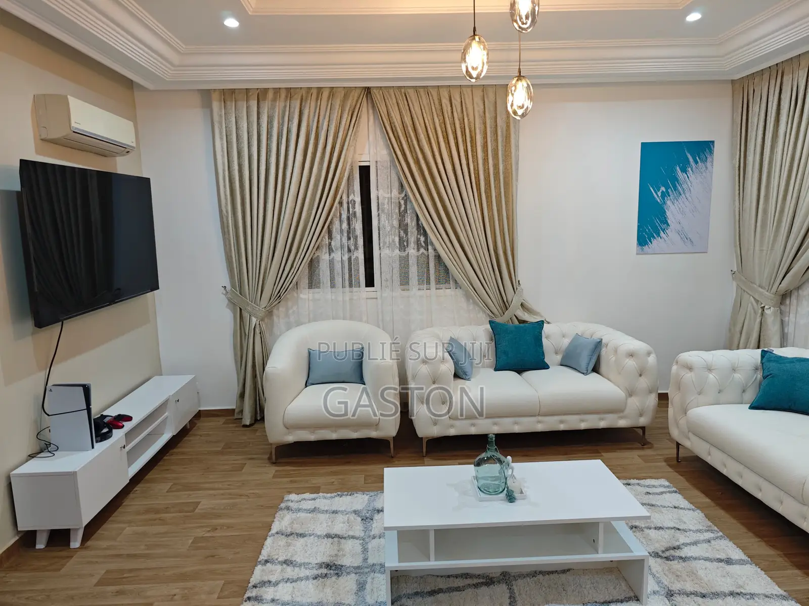 Furnished 3chbre Appartement dans Katos Immo, Almadies à Louer